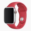 Apple Watch 44mm rood sportbandje