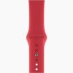 Apple Watch 44mm rood sportbandje