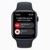 Refurbished Apple Watch SE 2022 40 mm aluminium zwart 4G met zwart sportbandje             