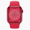 Refurbished Apple Watch Series 8 41mm aluminium rood 4g met rood sportbandje                      