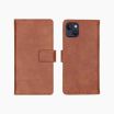 Bookcase bruin voor iPhone 13 Mini