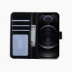 Bookcase zwart voor iPhone 12/12 Pro