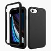 iPhone 7-8-SE2020 screenprotector & hoes zwart