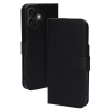 Zwarte Bookcase voor iPhone 12/12 Pro