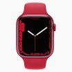 Refurbished Apple Watch Series 7 41mm aluminium rood wifi met rood sportbandje                          
                            