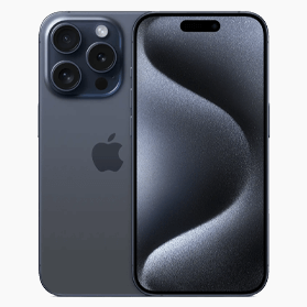 iPhone 15 Pro Max 256 GB Titanium Blauw 