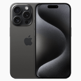 iPhone 15 Pro Max 512 GB Titanium Zwart (eSIM)