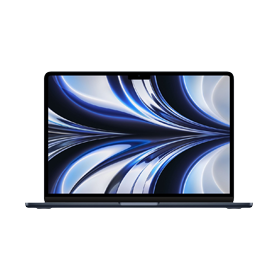 MacBook Air 13 Inch 3.49GHZ M2 256GB 8GB RAM Middernacht (2022)