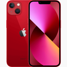 Refurbished iPhone 13 128GB Rood                            