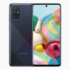 Refurbished Samsung Galaxy A71 4G 128GB Zwart (Dual Sim)                            