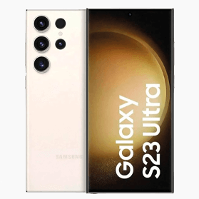 Refurbished Samsung Galaxy S23 Ultra Cream 512GB (Dual Sim)
                            