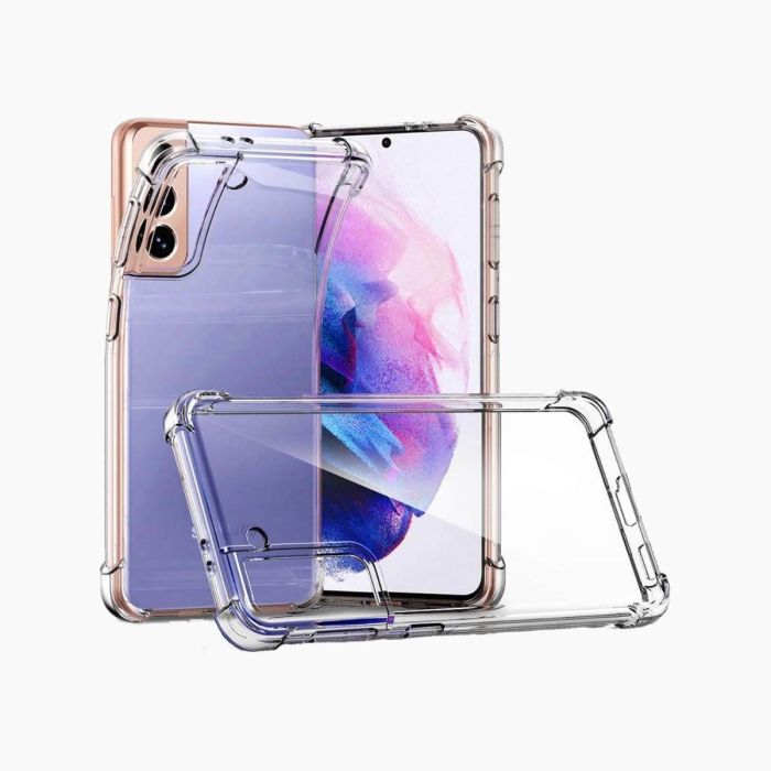 Anti Burst Case Transparant Samsung S21