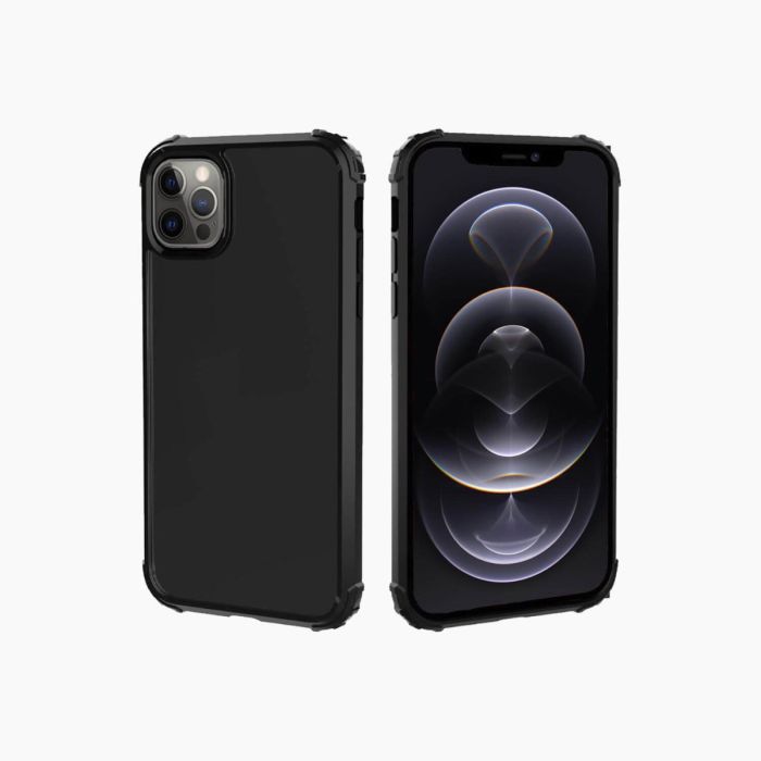 Anti Burst case zwart voor iPhone 12 Pro Max