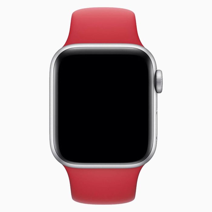 Apple Watch 40mm rood sportbandje