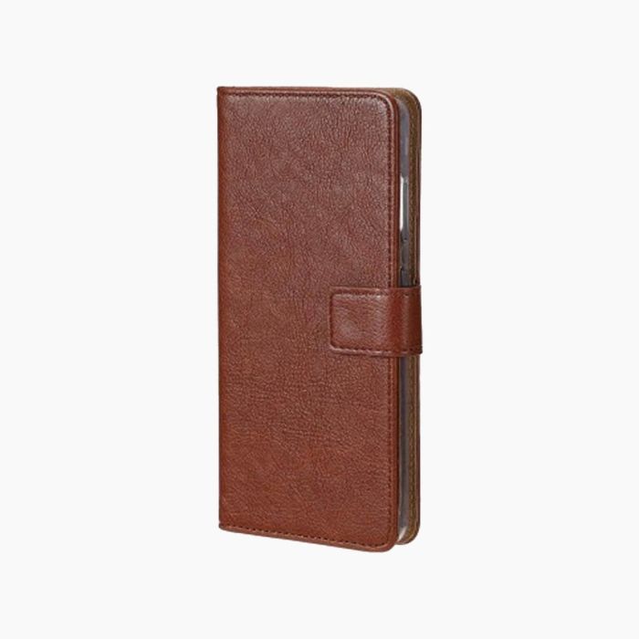 Bookcase bruin voor iPhone 13 Mini