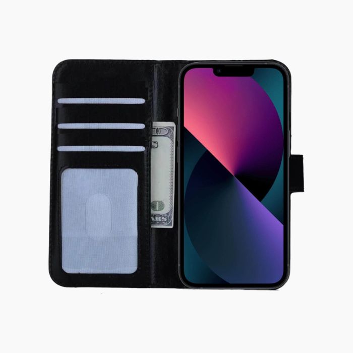 Bookcase zwart voor iPhone 13