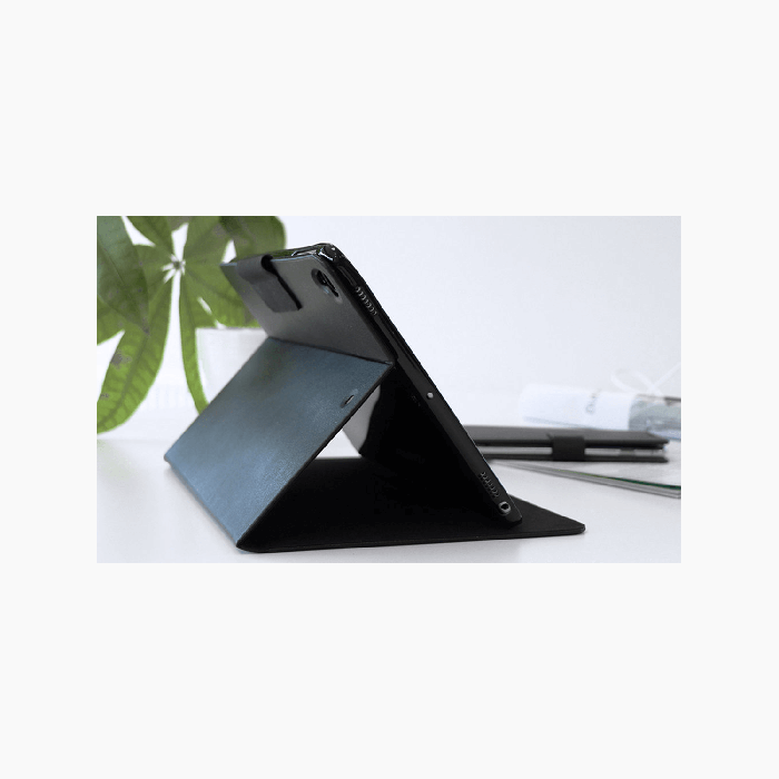 Vouwbare hoes voor iPad 2019/2020/2021(10.2 inch) - Zwart