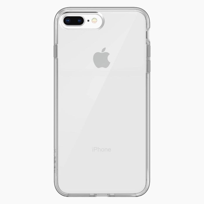 iPhone 7 Plus en iPhone 8 Plus hoesje transparant hard plastic