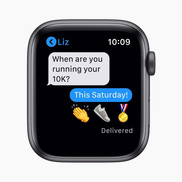 Refurbished Apple Watch SE 2020 40 mm aluminium zwart wifi met zwart sportbandje           