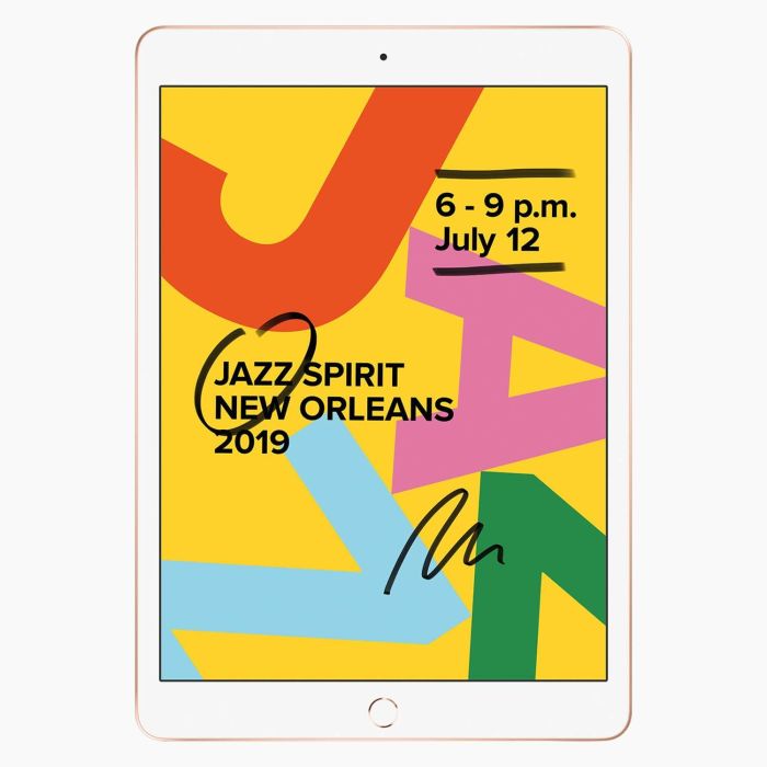 Refurbished iPad 2019 Goud 128GB Wifi