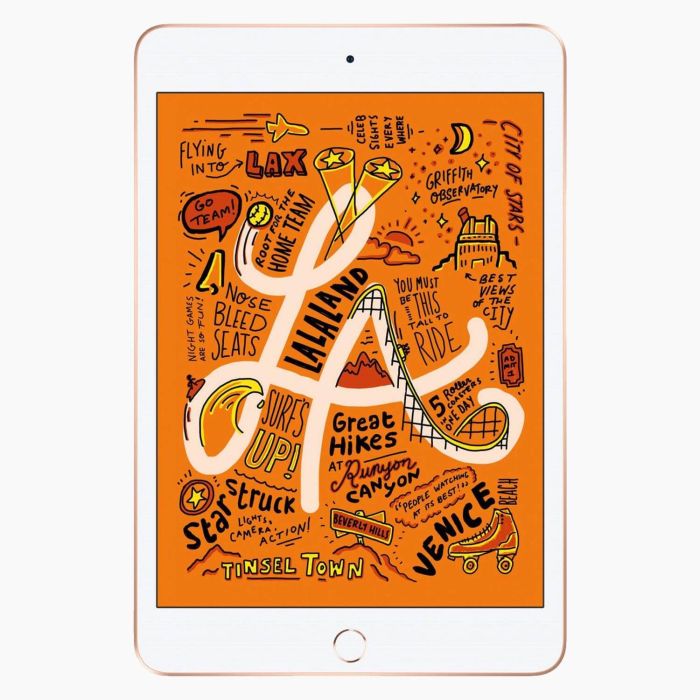 Refurbished iPad Mini 5 256GB Gold 4G