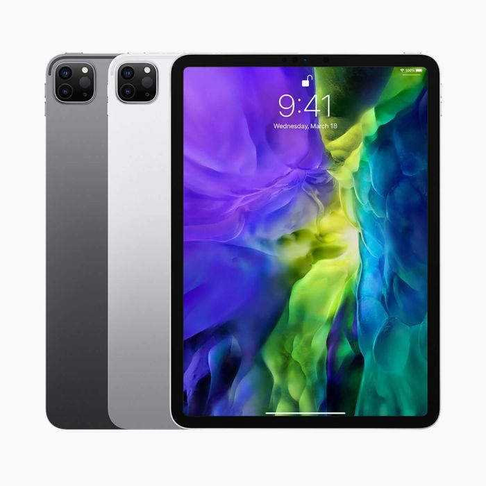 Refurbished iPad Pro 11 inch (2020) 256GB Zilver Wifi + 4G                            