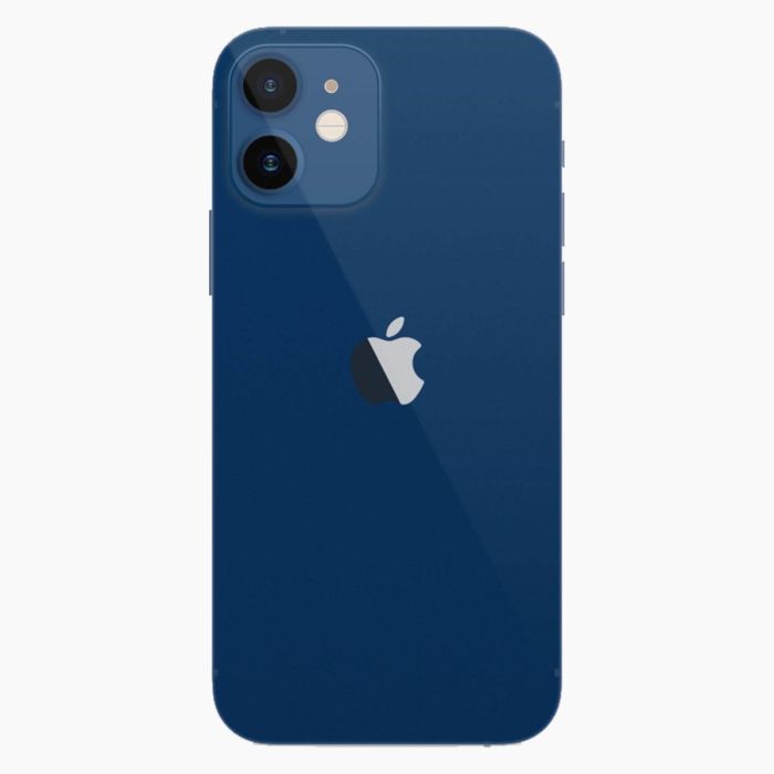 Refurbished iPhone 12 Mini 128GB Blauw achterkant