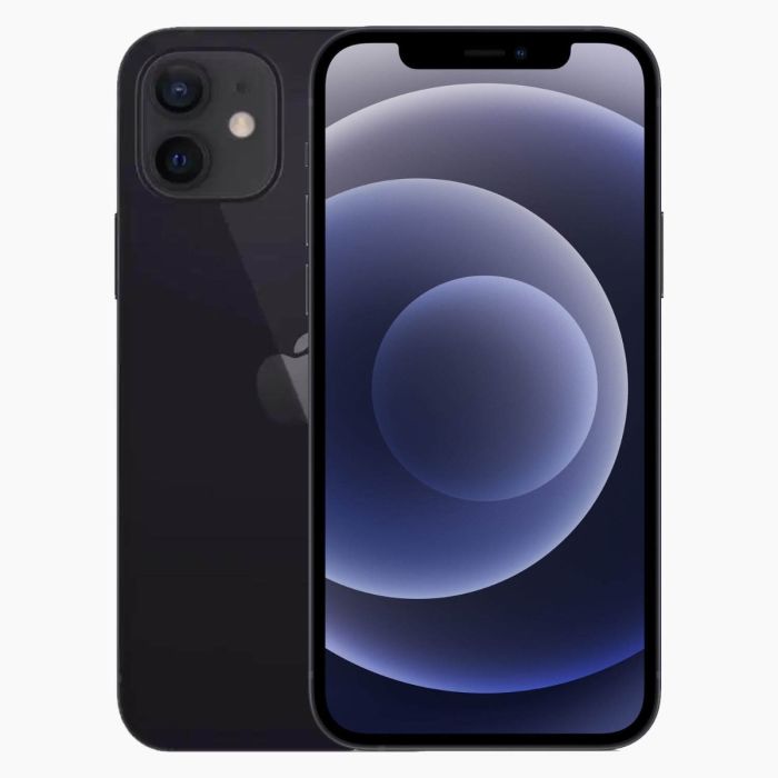 Refurbished iPhone 12 Mini 256GB Zwart