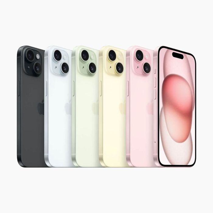 Refurbished iPhone 15 Plus 256GB Zwart