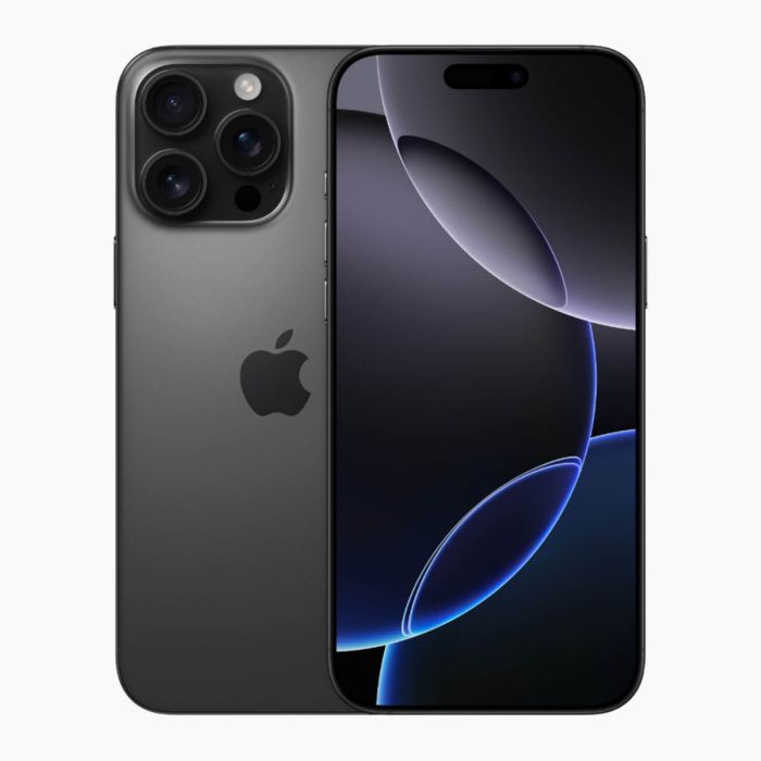 iPhone 16 Pro 256GB Zwart Titanium