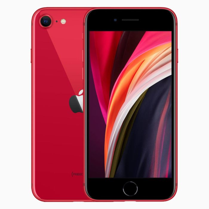 Refurbished iPhone SE 2020 128GB Rood 