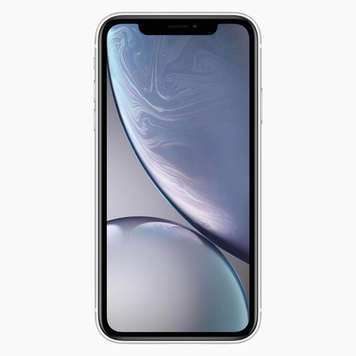 Refurbished iPhone XR 128GB Wit voorkant