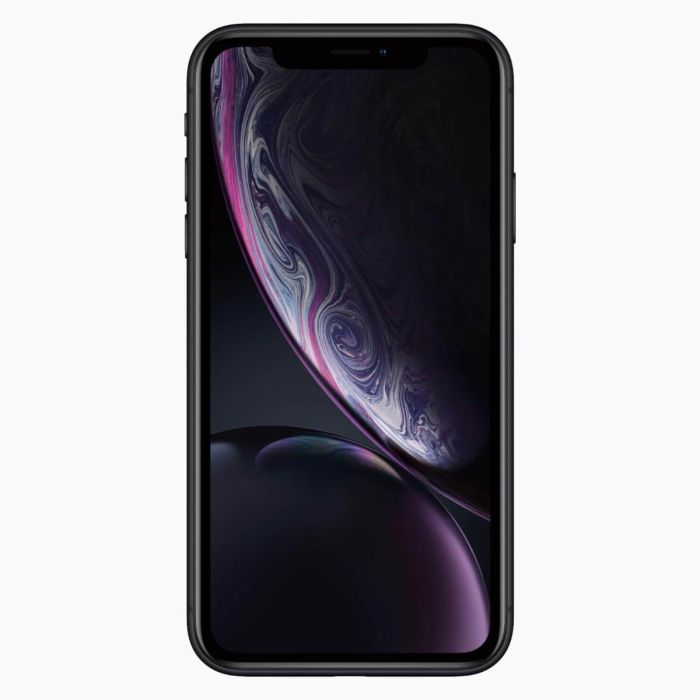 Refurbished iPhone XR 128GB Zwart voorkant