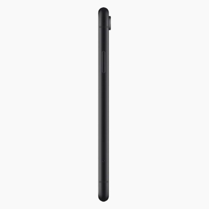 Refurbished iPhone XR 128GB Zwart zijkant
