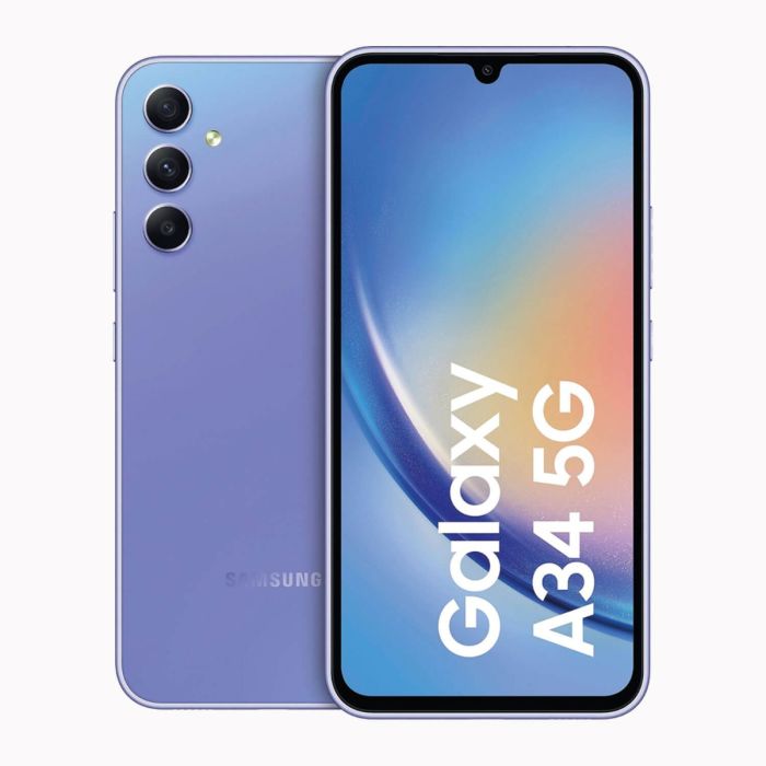 Samsung Galaxy A34 5G 128GB Paars (Dual SIM)