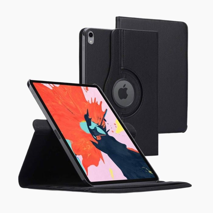 Draaibare hoes iPad Pro 11-inch 2020/2021/2022 Zwart Leer