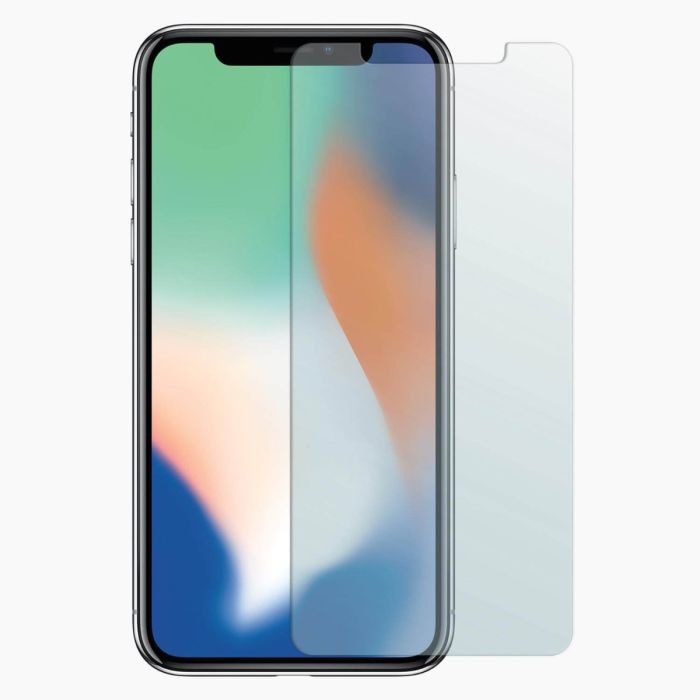 Refurbished iPhone X screenprotector