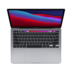 Macbook Pro 13 Inch 2.1GHZ M1 256GB 8GB RAM Space Grey (2020)