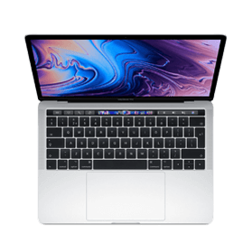 Macbook Pro 13 Inch 2.4GHZ i5 512GB 16GB Zilver (2019)