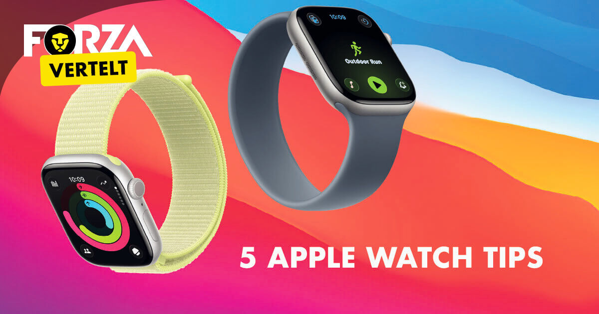 Vijf handige Apple Watch tips 