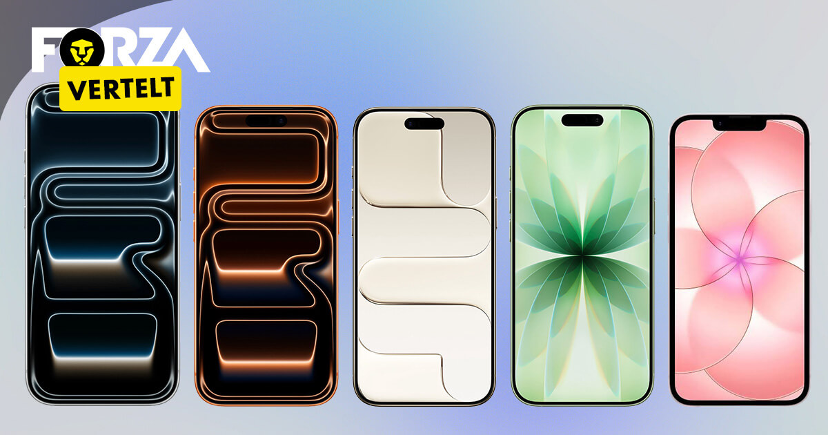 iPhone 17 serie scherm