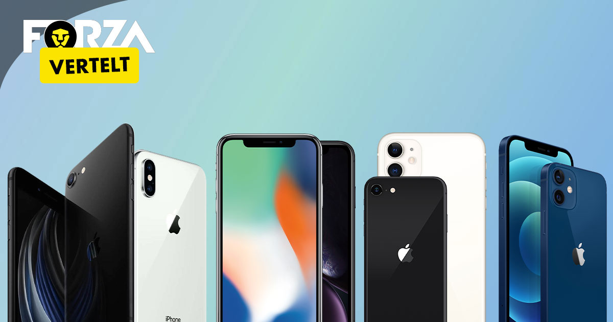 Welke iPhones onder 200 euro koop je bij Forza? 