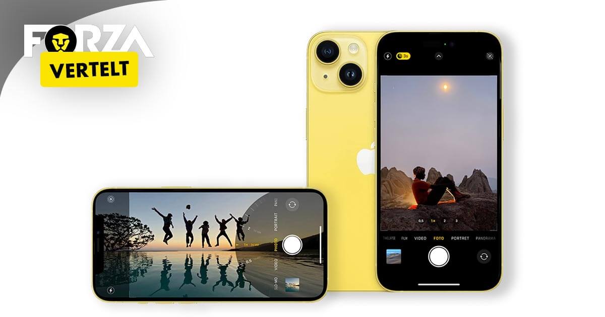 De refurbished iPhone 14 camera