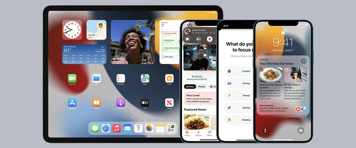 Apple Event iOS en iPadOS 15