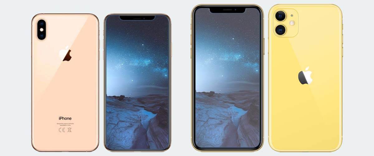 Design en beeldscherm iPhone XS en iPhone 11