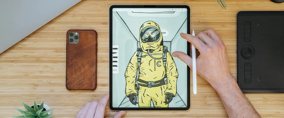 iPad met Apple Pencil