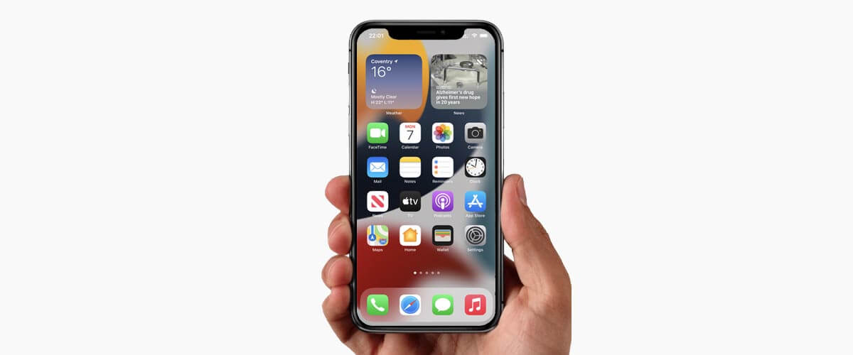 iPhone met 6.1-inch beeldscherm formaat lcd