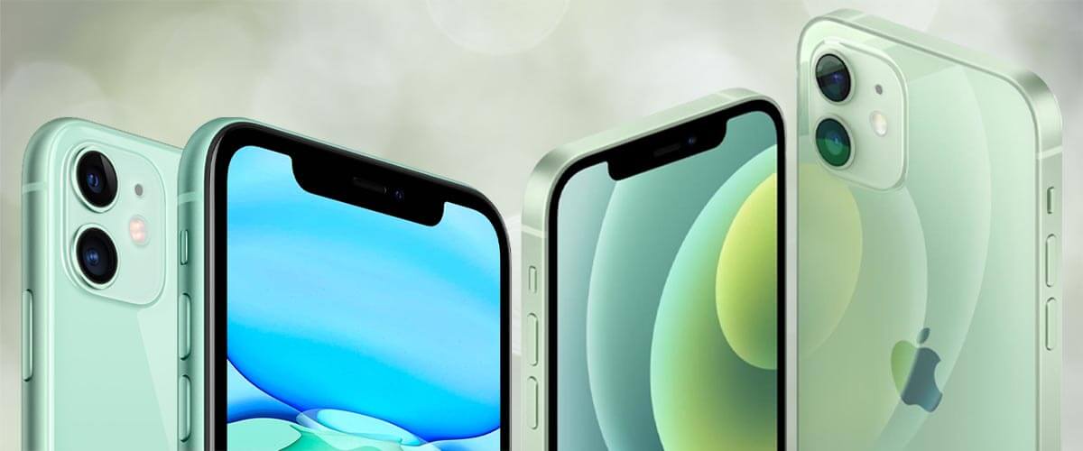 Uiterlijk verschil iPhone 11 en 12