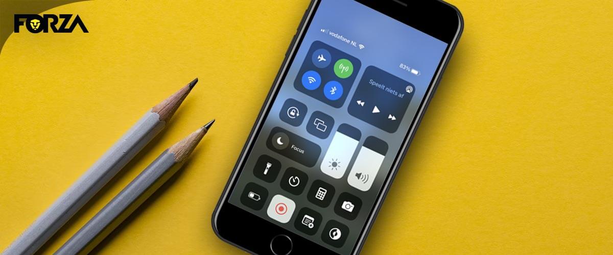 Screenshot en schermopname iPhone SE 2020