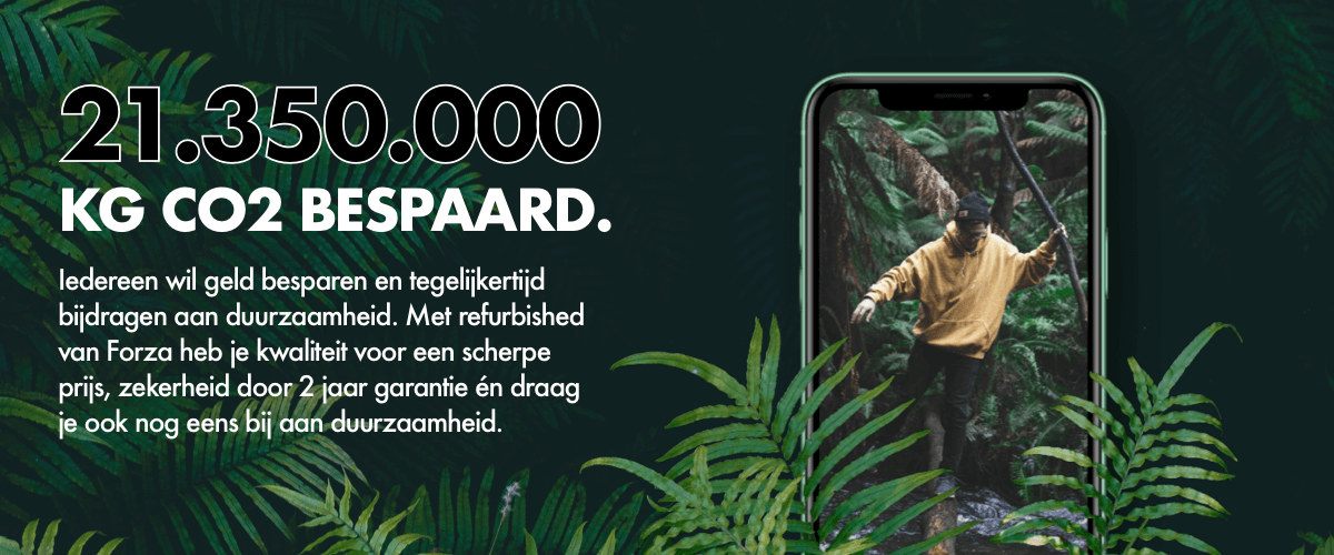CO2-besparing Forza Refurbished 2022